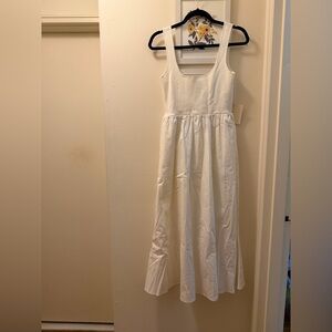 Allrow Whit Maxi Dress